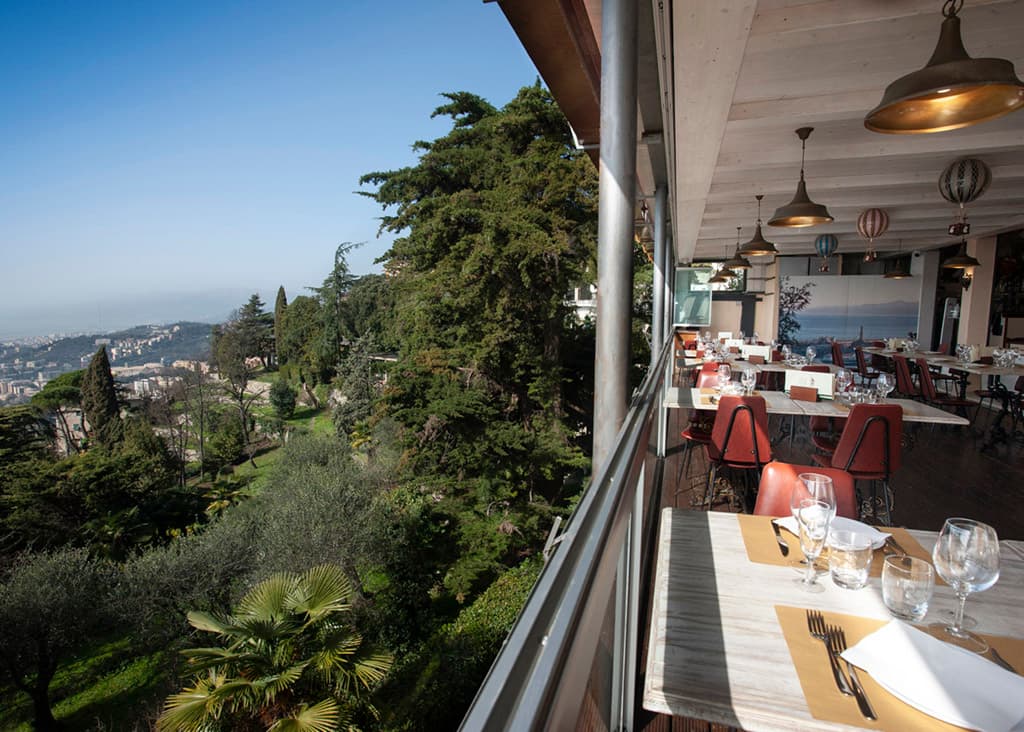 La Terrazza del Ristorante Montallegro – Righi, Genova